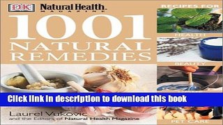 [Popular Books] 1001 Natural Remedies Free Online