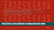 [Popular] Socially Responsible Outsourcing: Global Sourcing with Social Impact Hardcover Online