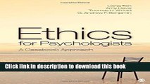 [Popular] Ethics for Psychologists: A Casebook Approach Paperback Online