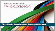 [Download] Supervision: Managing for Results Hardcover Collection