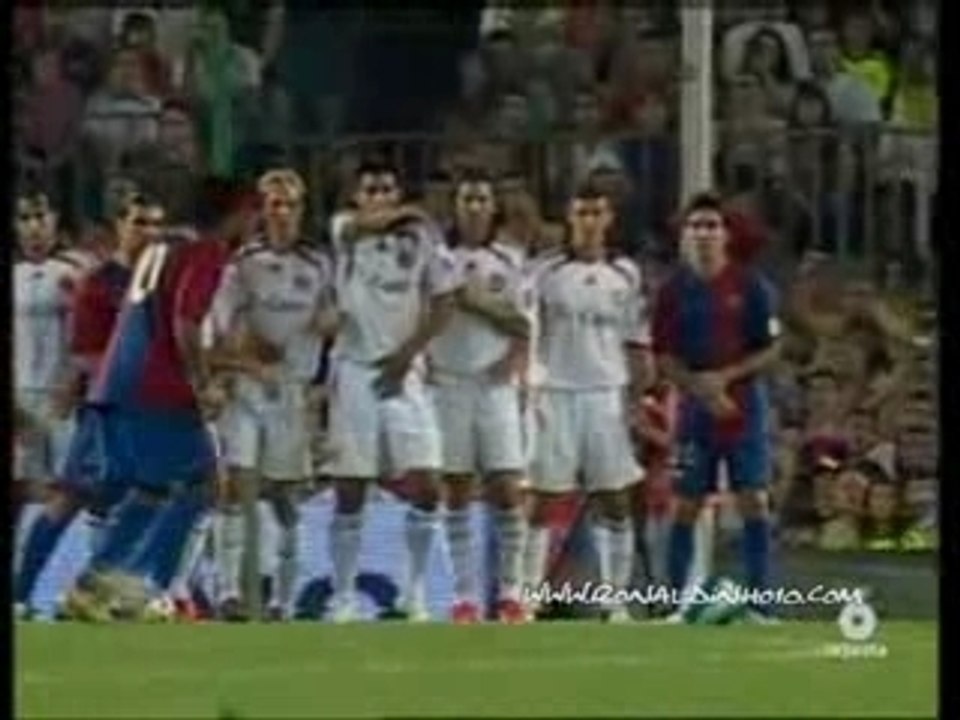 Coup-franc magnifique ronaldinho vs bayern
