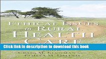 [Popular] Ethical Issues in Rural Health Care Paperback Collection