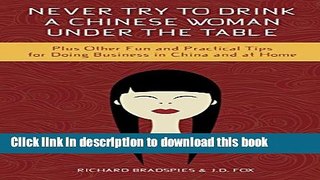 [Popular] Never Try To Drink A Chinese Woman Under The Table Hardcover Collection