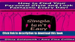 [Popular] Simple Isn t Easy Paperback Free