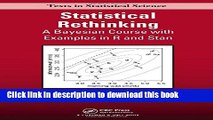 [Popular] Statistical Rethinking: A Bayesian Course with Examples in R and Stan Kindle Collection