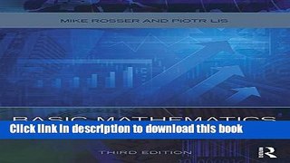 [Popular] Basic Mathematics for Economists Kindle Online