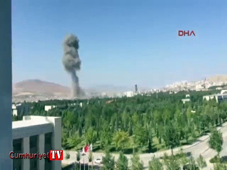 Elazığ Emniyet Müdürlüğü yakınlarında patlama