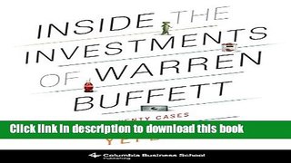 [Popular] Inside the Investments of Warren Buffett: Twenty Cases (Columbia Business School