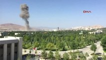 Elazığ'da Emniyet Müdürlüğü Yakınında Patlama