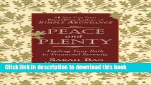 [Download] Peace and Plenty: Finding Your Path to Financial Serenity Paperback Free