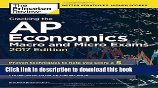 [Popular] Cracking the AP Economics Macro   Micro Exams, 2017 Edition Paperback Collection