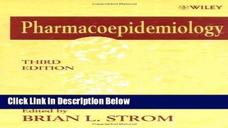 Books Pharmacoepidemiology Free Online