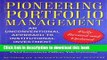 [Popular] Pioneering Portfolio Management: An Unconventional Approach to Institutional Investment,