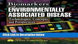 Books Biomarkers of Environmentally Associated Disease: Technologies, Concepts, and Perspectives