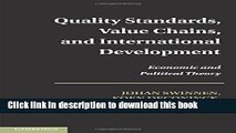 [Popular] Quality Standards, Value Chains, and International Development: Economic and Political