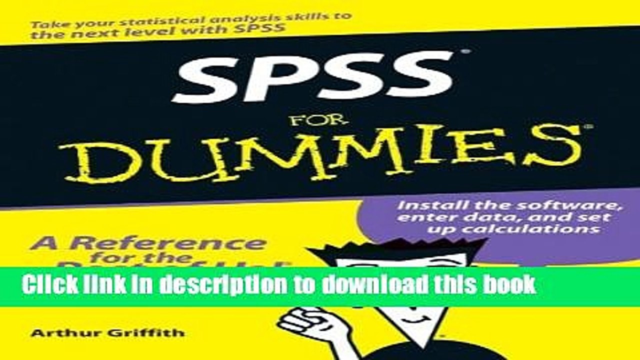 [Download] SPSS For Dummies Kindle Collection