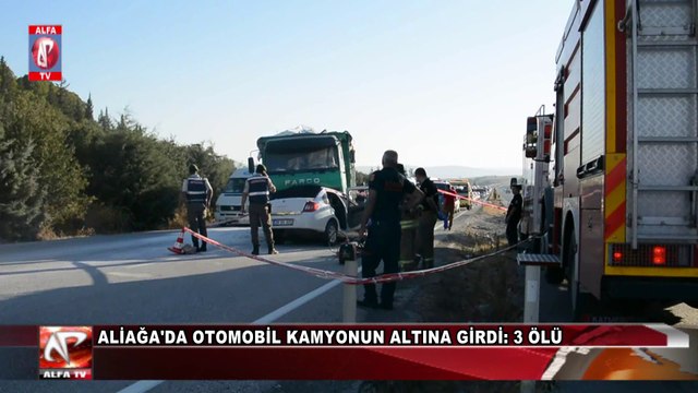 Aliağa'da Feci Kaza: 3 Ölü