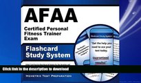 FAVORIT BOOK AFAA Certified Personal Fitness Trainer Exam Flashcard Study System: AFAA Test