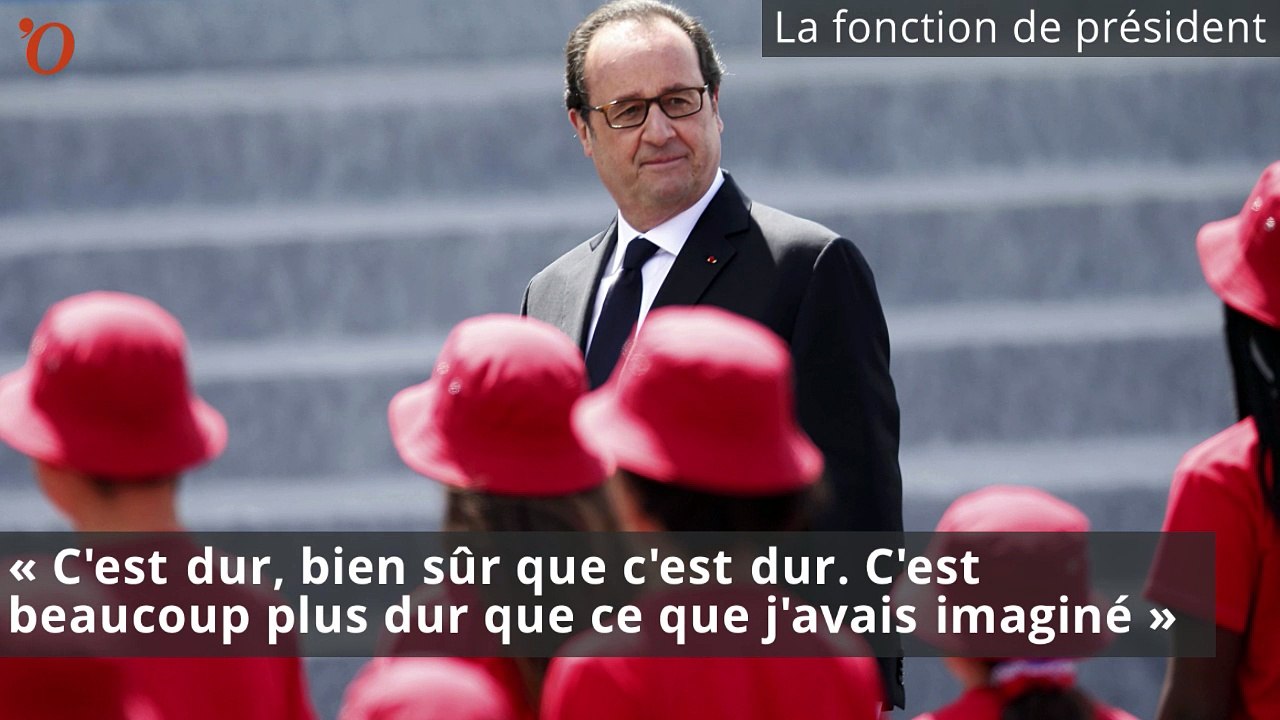 François Hollande : ses hallucinantes confidences