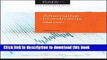 [Popular] Alternative Investments: CAIA Level I Paperback Collection