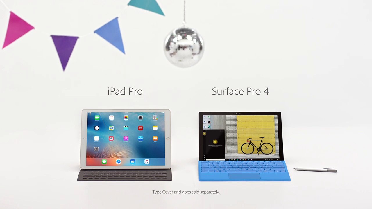 "What's a computer? El anuncio de la Surface Pro 4 en el que Microsoft se ríe de Apple y el iPad