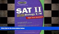 READ book  Kaplan SAT II Biology 2002-2003 (Kaplan SAT Subject Tests: Biology)  FREE BOOOK ONLINE