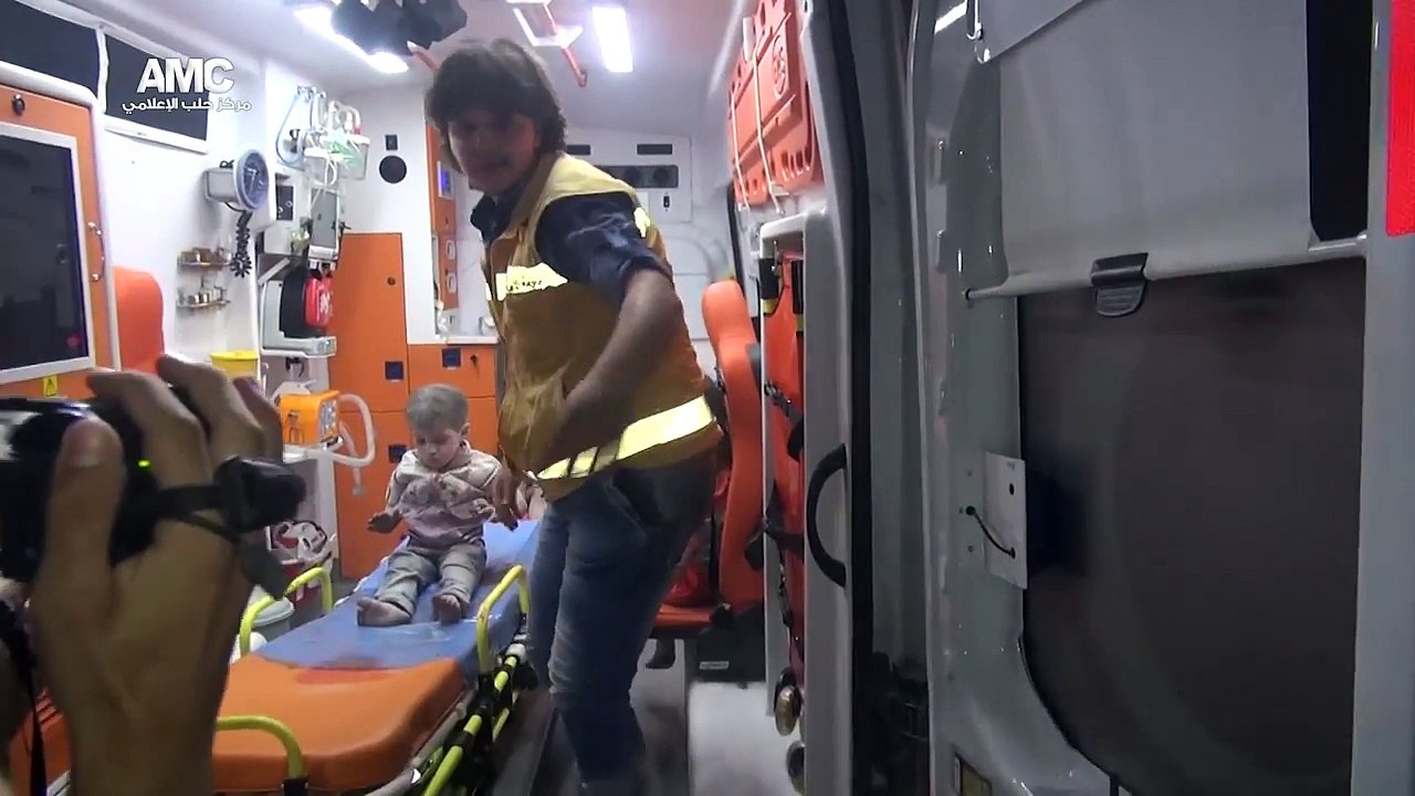 Little boy in Aleppo a vivid reminder of war's horror