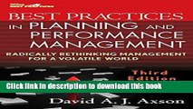 [Popular] Best Practices in Planning and Performance Management: Radically Rethinking Management