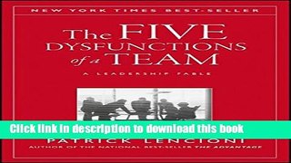 [Popular] The Five Dysfunctions of a Team: A Leadership Fable Paperback Collection