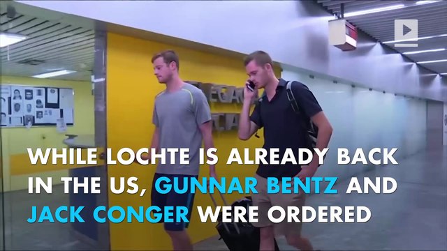 Two team USA swimmers pulled from flight in Rio amid robbery scandal