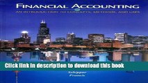 [Popular] Financial Accounting: An Introduction to Concepts, Methods and Uses Kindle Online