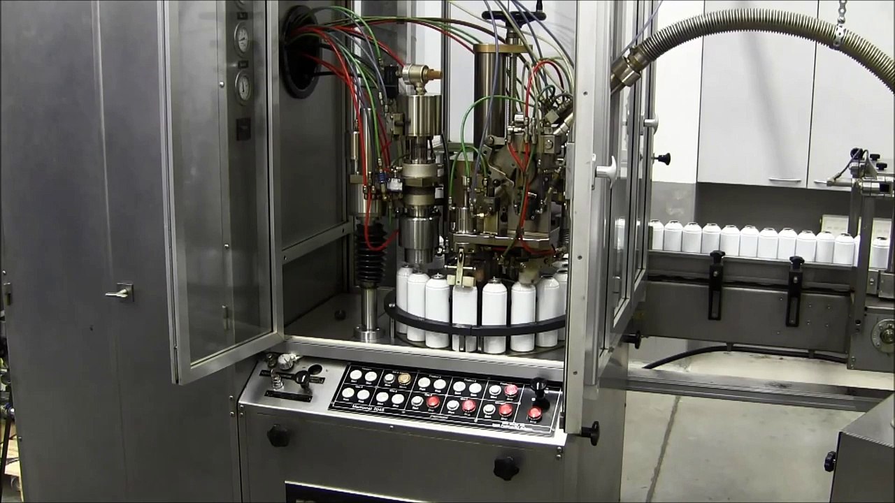 Pamasol Auomatic Aerosol Filling Machine