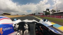 Caméra embarquée, 24 Heures du Mans 2016, Olivier Panis au volant de la Green GT H2