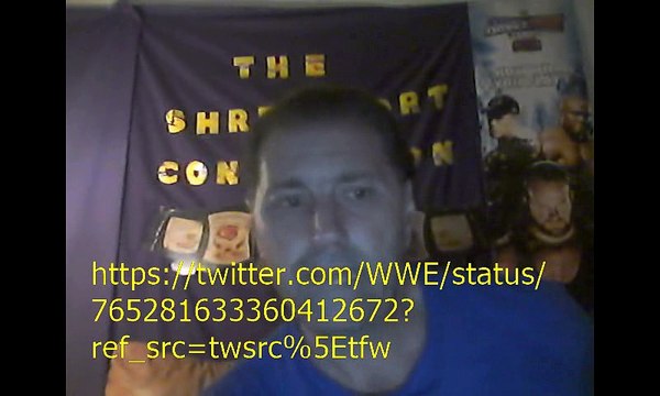 raw superstars results 8-15-16 debuting fan on raw luke harper interview brock vs golberg lightning hits raw