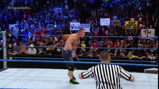 John Cena vs. Alberto Del Rio- SmackDown Live, Aug. 16, 2016