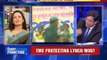 Indian Politician Mahua Mitra Showing MIDDLE-FINGER To Anchor Arnab Goswami