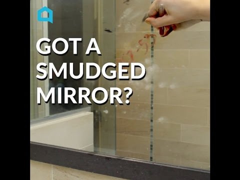 How to Clean a Smudged Mirror Using Newspaper