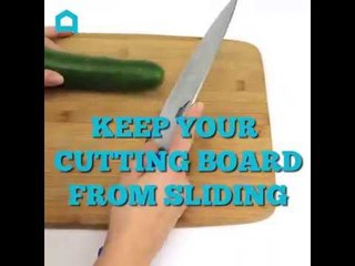 Keep Your Cutting Board From Sliding