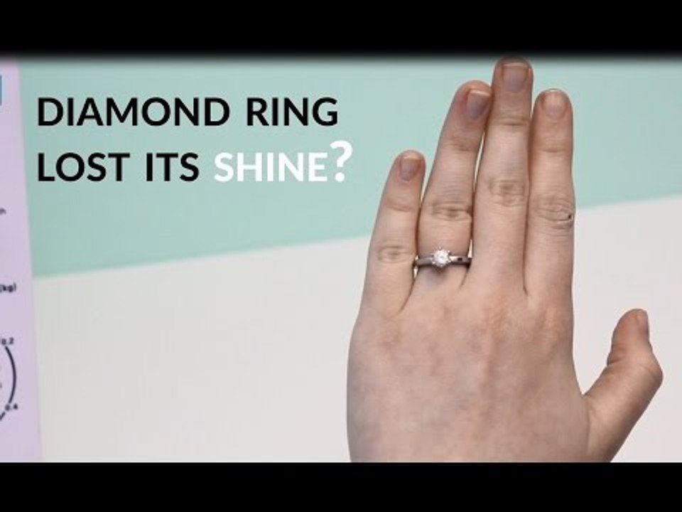 This 1 Minute Diamond Ring Cleaner Will Make Yours Sparkle