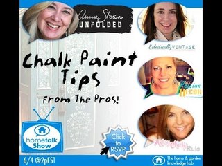 Chalk Paint 101 & Tips from the Pros