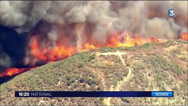 Californie - Le feu se propage - France3