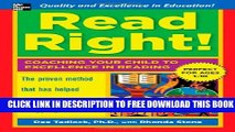 New Book Read Right: Coaching Your Child to Excellence in Reading
