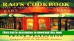 [Popular] Rao s Cookbook: Over 100 Years of Italian Home Cooking Paperback Online