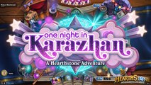 Hearthstone Adventure : one night in karazhan