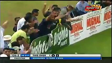 Sharjeel Khan Smashed 23 Runs in 1 Over PAK VS IRE 2016