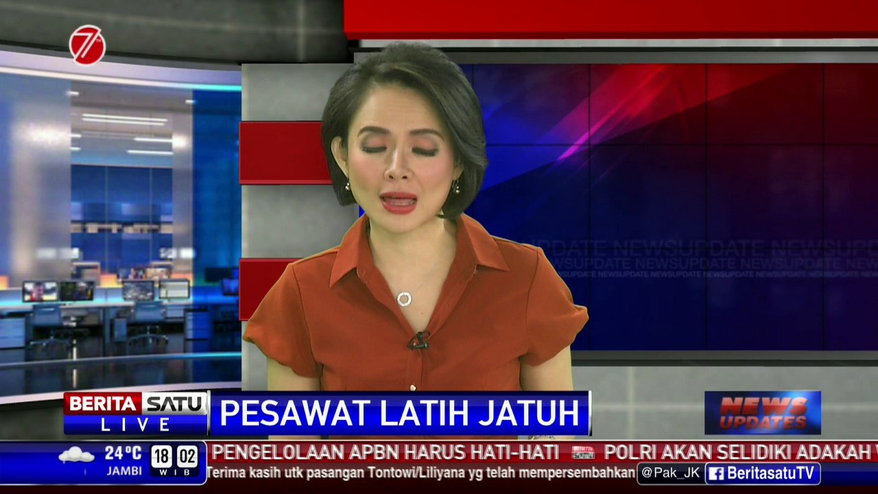 Pesawat Latih Cessna Jatuh di Tasikmalaya