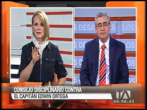 Entrevista a Juan Vizueta, abogado defensor del capitán Edwin Ortega