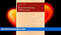 complete  Reconsidering Difference: Nancy, Derrida, Levinas, Deleuze