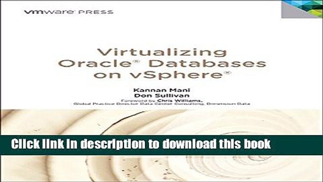 [Download] Virtualizing Oracle Databases on vSphere (VMware Press Technology) Kindle Free