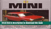 [PDF] Mini: Purchase and Restoration Guide (A Foulis motoring book) Full Online